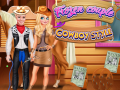 leikur Frozen Couple Cowboy Style