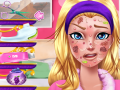 leikur Barbie Hero Face Problem
