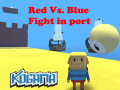 leikur Kogama: Red Vs. Blue Fight in port
