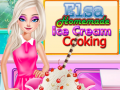 leikur Elsa Homemade Ice Cream Cooking