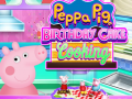 leikur Peppa Pig Birthday Cake Cooking