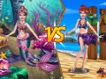 leikur Mermaid vs Princess Outfit