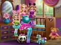 leikur Barbie With Twins