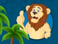 leikur Strong Lions Jigsaw