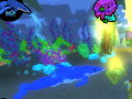 leikur Peal Blocky Dolphin Tale