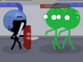 leikur Stickmen Versus Zombies