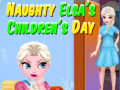 leikur Naughty Elsa’s Children’s Day