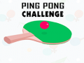 leikur Ping Pong Challenge