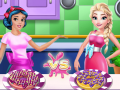 leikur Princesses Cooking Contest
