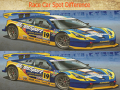 leikur Race Car Spot Difference