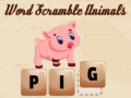 leikur Word Scramble Animals