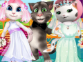leikur White Kittens Bride Contest