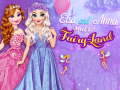 leikur Elsa and Anna Sent to Fairyland