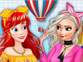 leikur Fashion Princesses & Balloon Festival