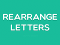 leikur Rearrange Letters
