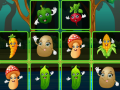 leikur Vegetable Cards Match