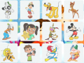 leikur Cartoons Characters