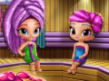leikur Glittery Genies Realife Sauna
