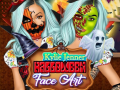 leikur Kylie Jenner Halloween Face Art
