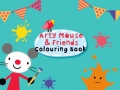 leikur Arty Mouse & Friends Coloring Book