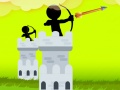 leikur Stickman Archer Castle
