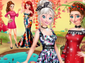 leikur Princesses BFFs Fall Party