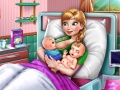 leikur Ice Princess Twins Birth