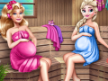 leikur Cute Mommies Pregnant Sauna