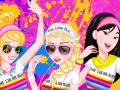 leikur Princess Color Run