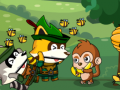 leikur Super Raccoon World