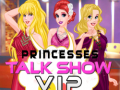 leikur Princesses Talk Show VIP