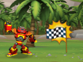leikur Baze and the monster machines Robot riders learn to code