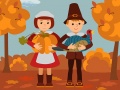 leikur Thanksgiving Jigsaw