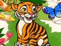 leikur Color Me Jungle Animals
