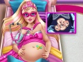 leikur Superhero Pregnant Emergency