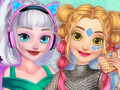 leikur Elsa and Rapunzel Future Fashion