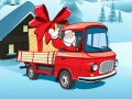 leikur Christmas Vehicles Jigsaw