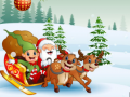 leikur Santa Gifts Rush