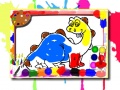 leikur Dinosaur Coloring Book