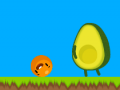 leikur Where's My Avocado Draw Lines
