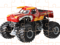 leikur Monster Truck Jigsaw Challenge