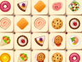leikur Yummy Food Mahjong