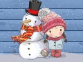 leikur Winter Jigsaw
