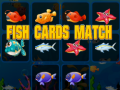leikur Fish Cards Match