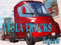 leikur Tesla Trucks Jigsaw 