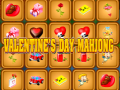 leikur Valentines Day Mahjong