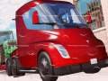 leikur Testla Truck Jigsaw