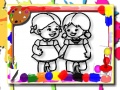 leikur Kids Coloring Time