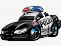 leikur Police Cars Memory