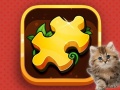 leikur Cats Puzzle Time
